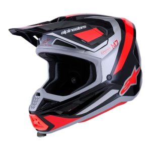 ALPINESTARS S-M7 RISE – PRETO/VERMELHO