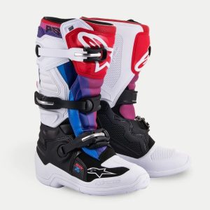Botas Alpinestars Tech 7S Youth – BLACK/WHITE/RED